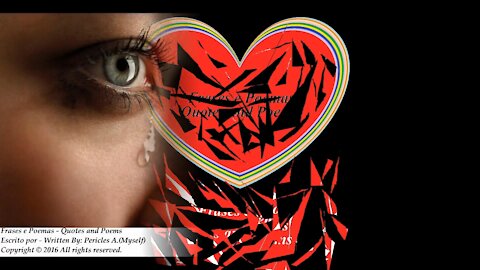 I loved you, and you left me, my heart is broken and feels lot of pain...[Quotes and Poems]