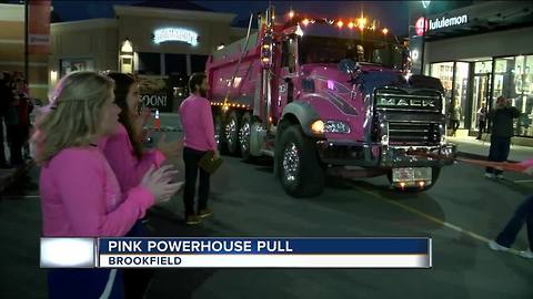 Pink Powerhouse Pull aims to dump breast cancer