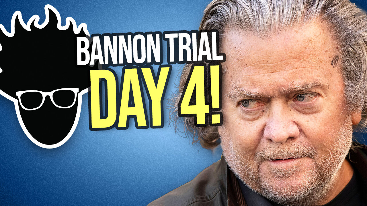 Bannon Trial Day 4! Live with Journalist John Haughey - Viva Frei Live!