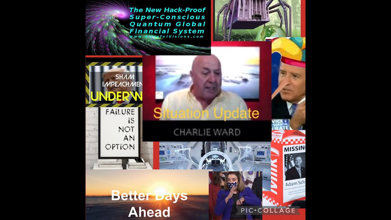 Situation Update: Charlie Ward, QFS, MedBeds, Sham Impeachment