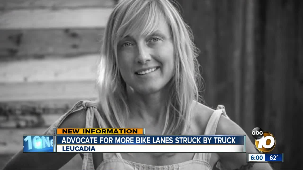 Bike advocate struck by truck in Leucadia