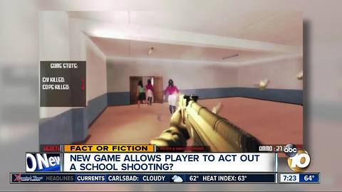 School shooting video game?