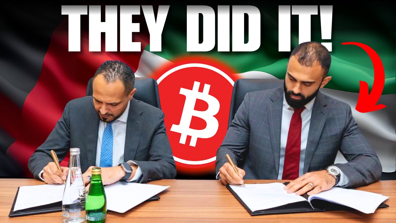 BREAKING: The UAE's NEW Bitcoin Announcement Changes Everything!