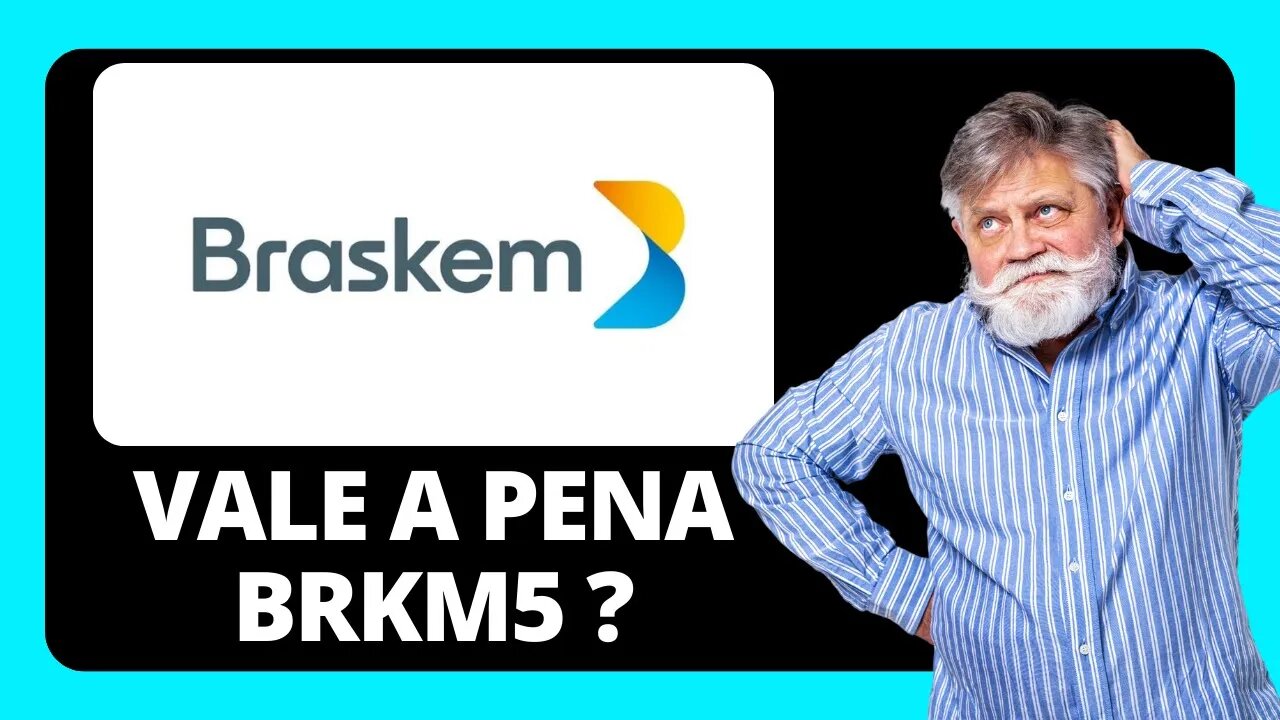 FIM DA QUEDA ? AÇÃO BRKM5 AGORA VAI SUBIR ! ANÁLISE TÉCNICA