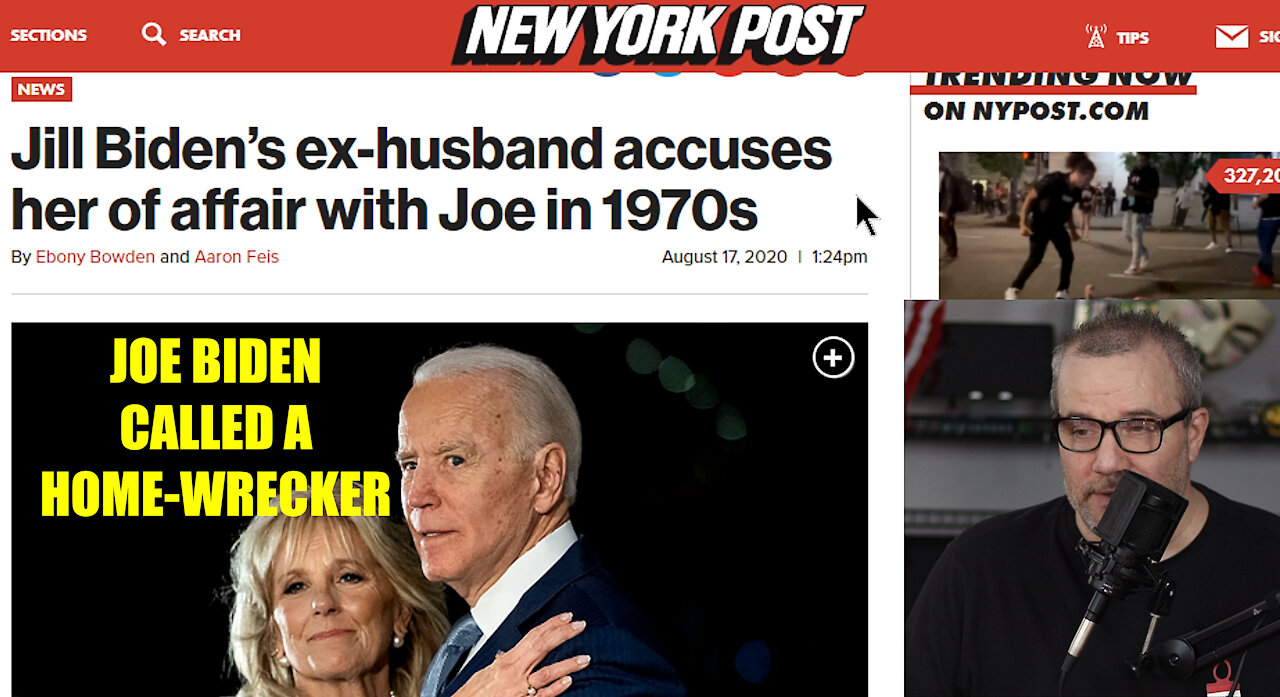 Jill Biden’s ex-husband accuses her of affair with Joe in 1970s