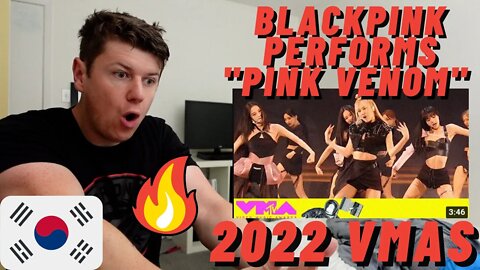 BLACKPINK Performs "Pink Venom" | 2022 VMAs ((IRISH MAN REACTION!!))