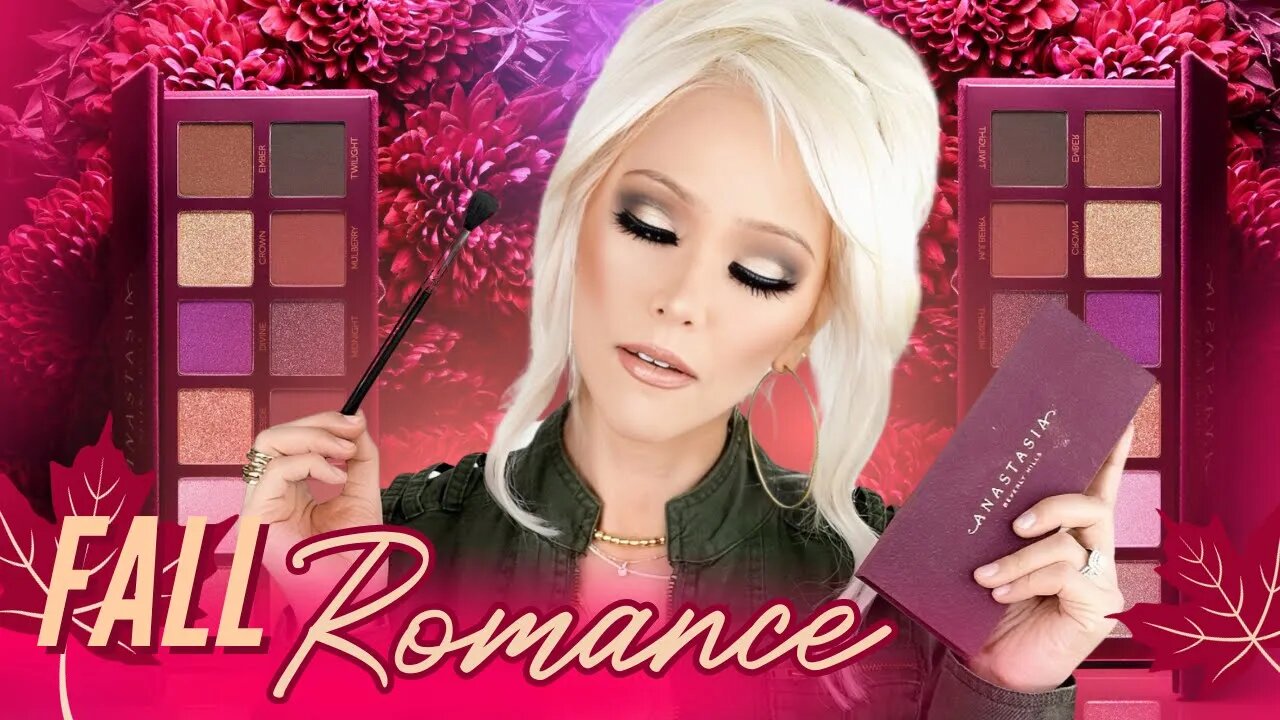 New ABH Fall Romance Palette | Easy Fall Eyeshadow Looks 2023 | Fall Eye Makeup