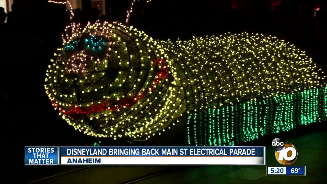 Disneyland bringing back Main Street Electrical Parade