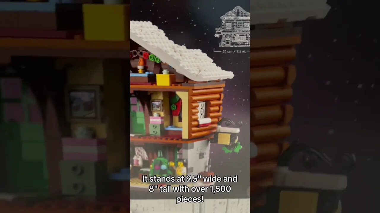 The new Christmas LEGO Alpine Lodge