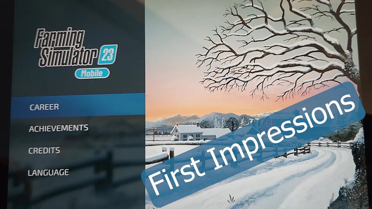 Farming Simulator 23 Mobile First Impressions