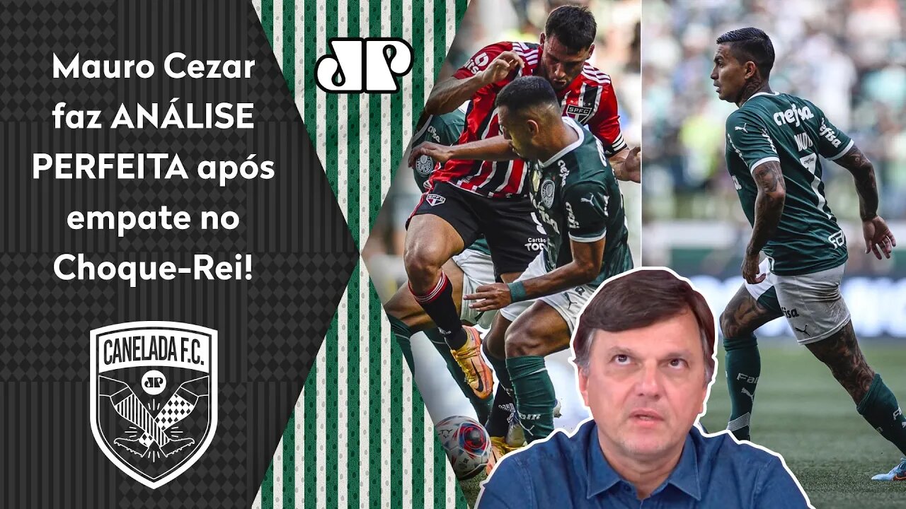 "Os clubes PRECISAM ter AMBIÇÃO pela VITÓRIA" Mauro Cezar ANALISA empate entre Palmeiras e São Paulo