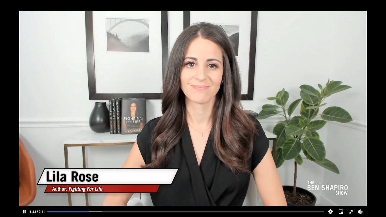 Lila Rose Joins Ben Shapiro To Talk About The Fight For Life