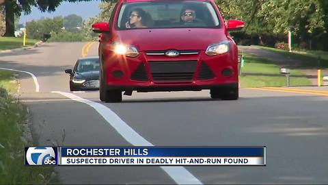 Suspected driver in deadly hit and run found