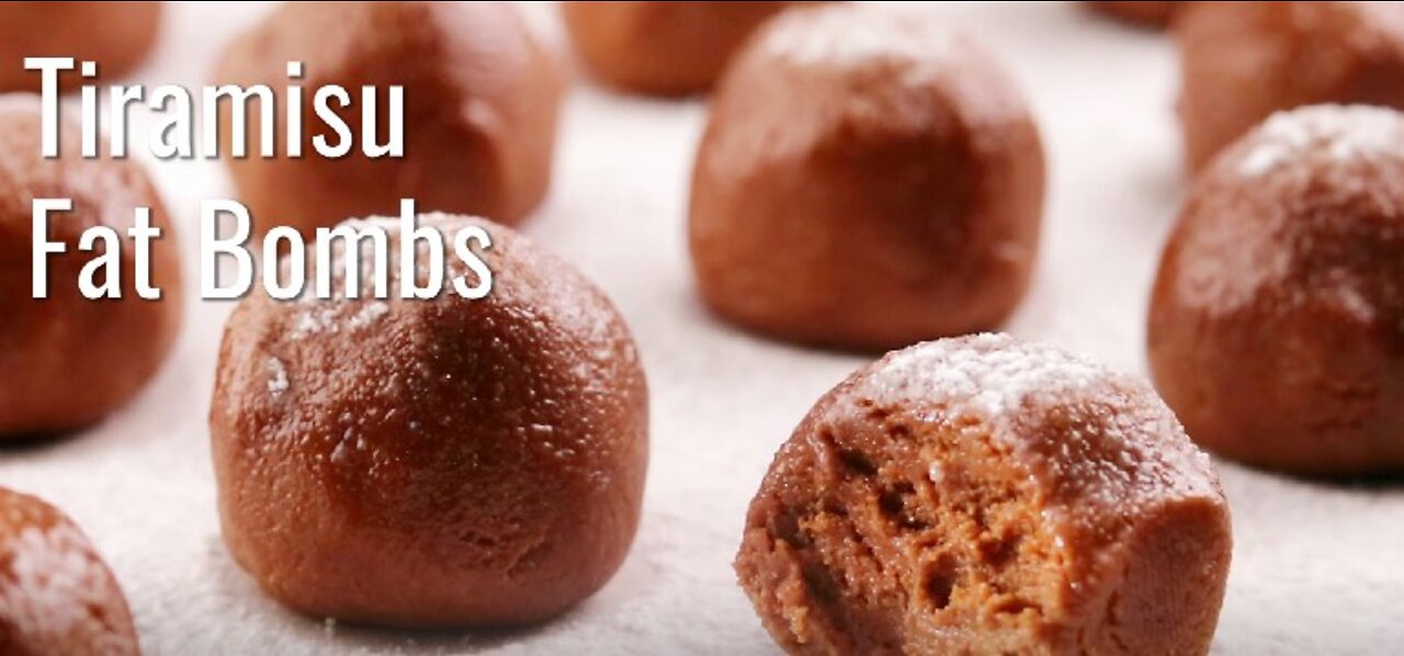 Keto Recipe - Keto Tiramisu Fat Bombs