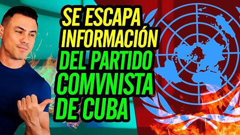 🤣 Se escapa información del Partido C0MVNlSTA de Cuba 🤣