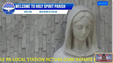 NCTV45 CATHOLIC MASS FROM HOLY SPIRIT PARISH (ST VITUS) 9 AM MONDAY SEPTEMBER 25 2021
