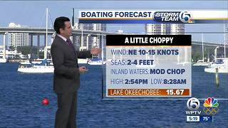 Latest Weather Forecast 5 p.m. Tuesday