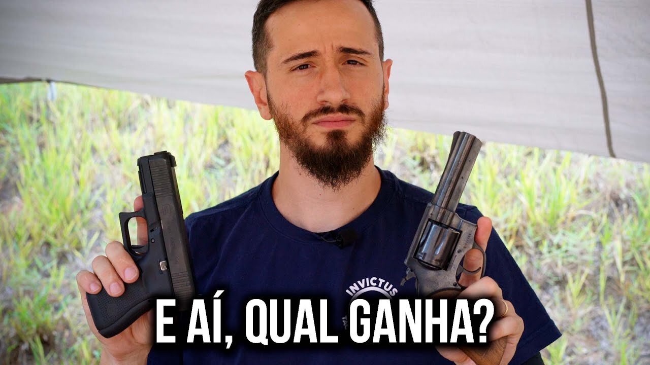 Revólver ou pistola Qual eu prefiro para defesa