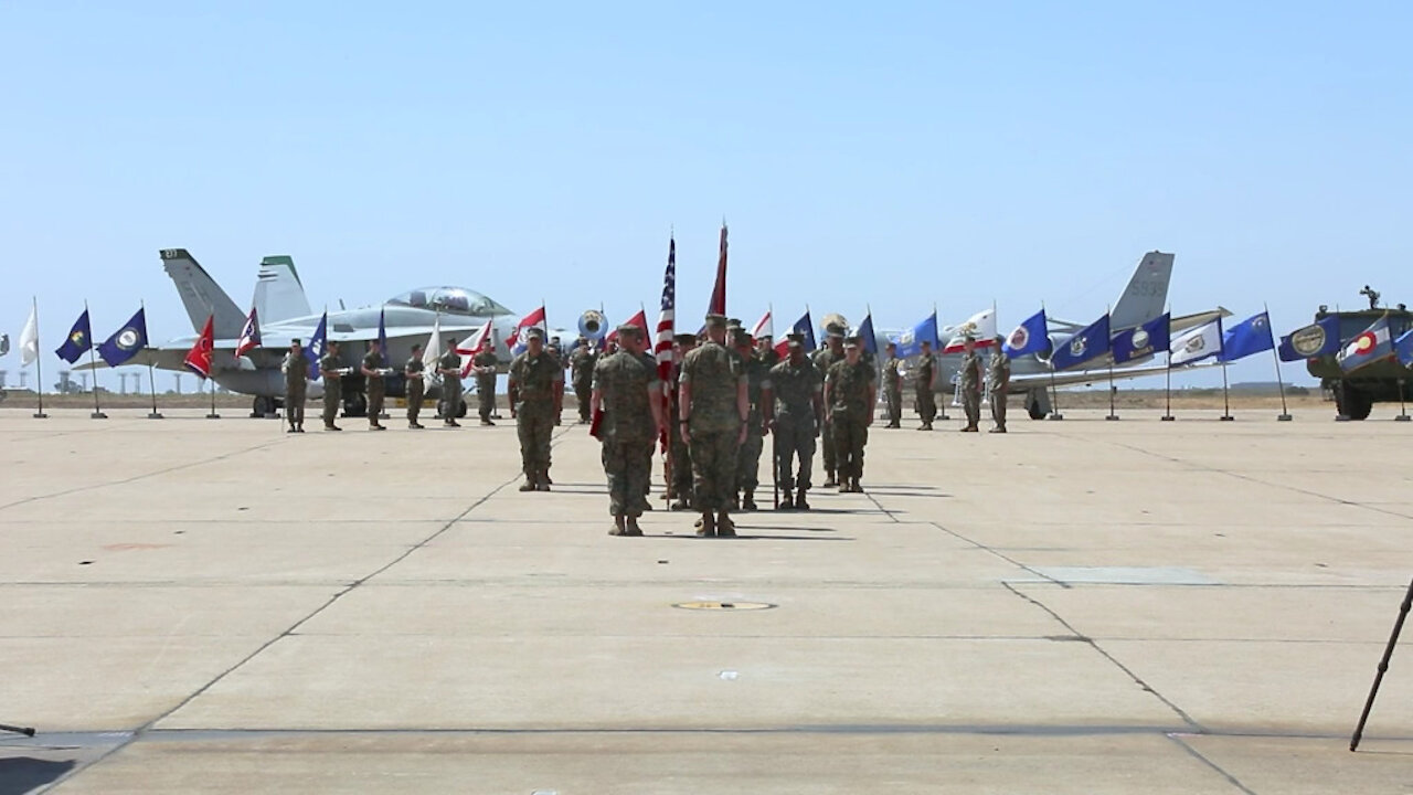 MCAS Miramar Change of command ceremony