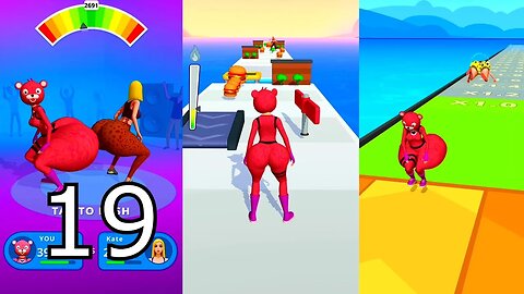 Twerk Race 3D Full Gameplay walkthrough (android/ios) | level 180-190 Part 19