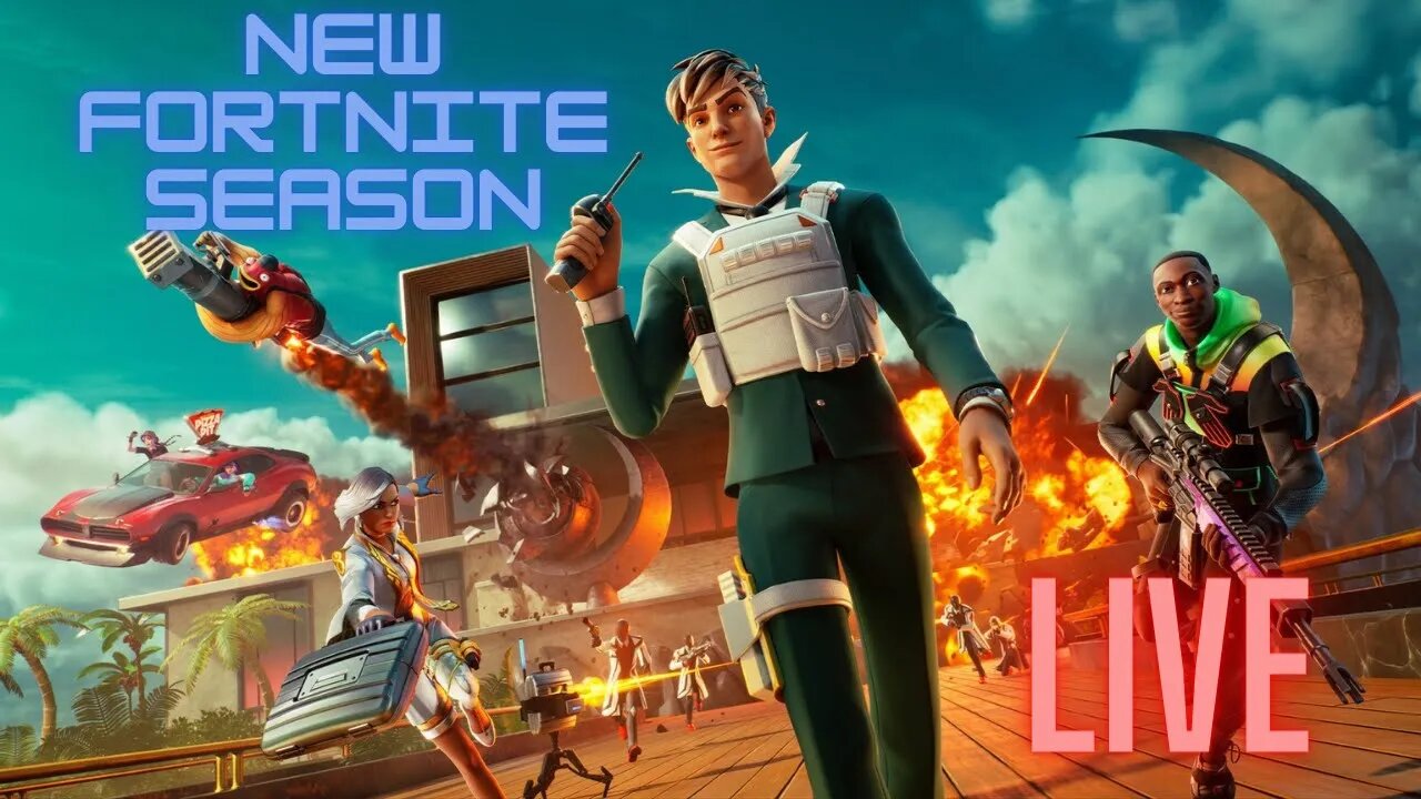 New Fortnite season |🔴 LIVE| come vibe