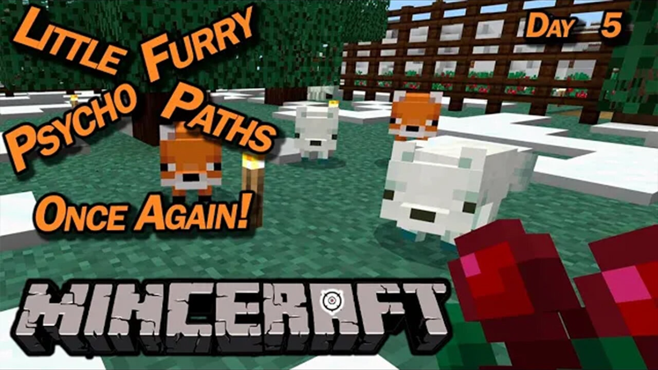 Little Furry Psychopaths Once Again | Minecraft [PS5 Minceraft] (Day 5)