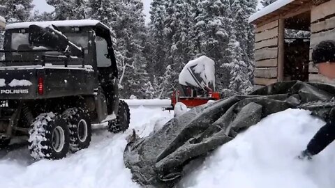 Cold Weather at the Cabin Life in Alaska ===== 10