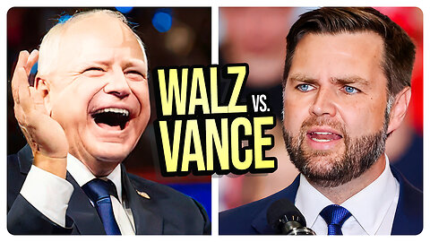 Tampon Tim AWOL Walz vs. JD Vance - VP DEBATE LIVE COMMENTARY! Viva Frei