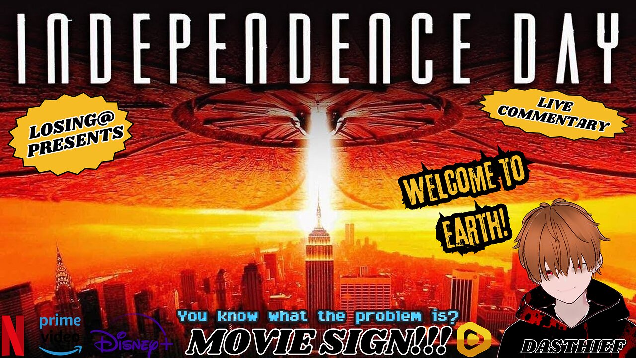 πΈπ Independence Day (1996) ππΈ | Losing@ Commentary | Sync and Watch!