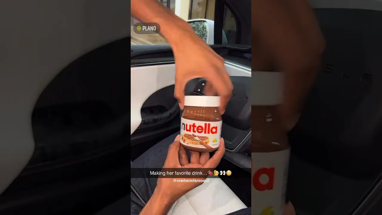 EVERY GIRL’S WEAKNESS!!🌰👧🏻🥵#nutella #shorts