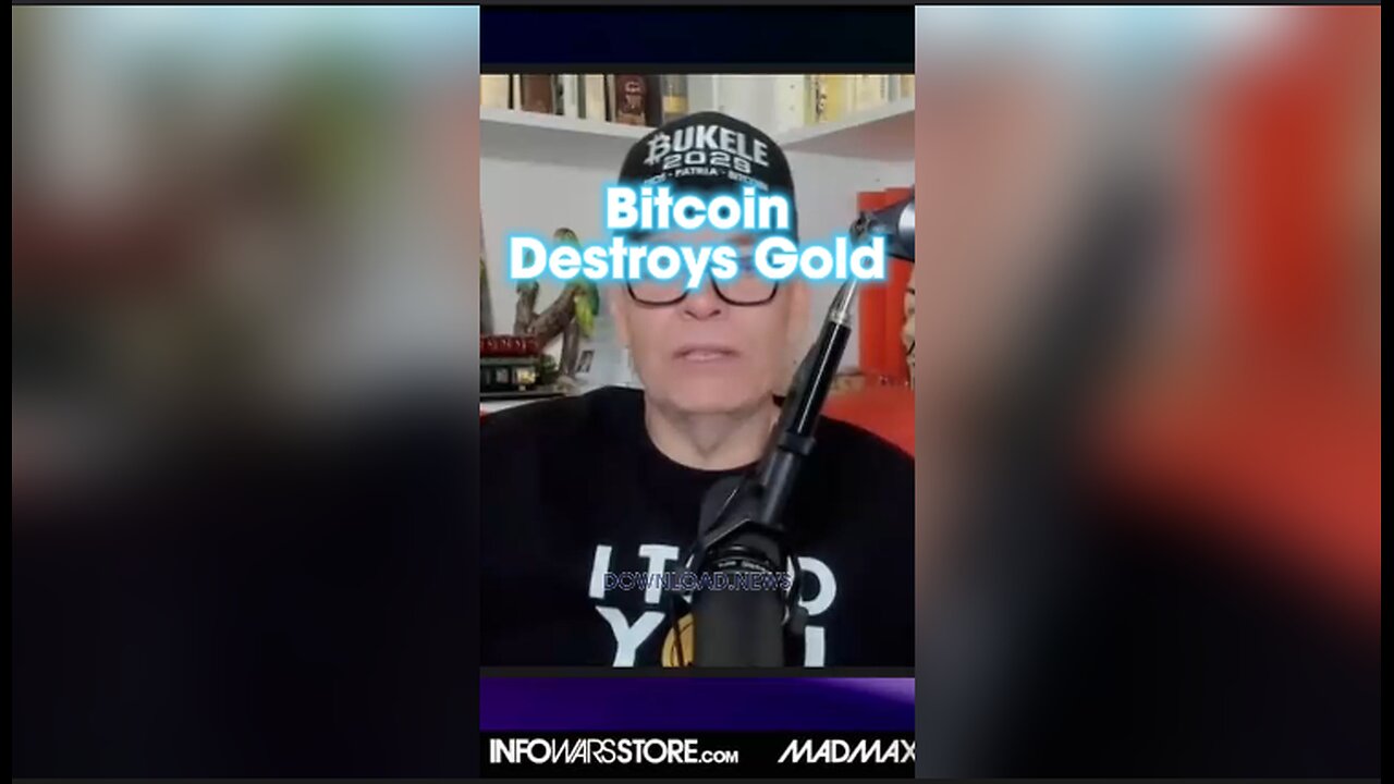 Max Keiser Explains To Alex Jones How Bitcoin is Destroying Gold, Gold Will Never Be Anywhere Near as Good as Bitcoin - 2/27/24