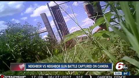 Video shows shootout between firefighter, neighbor in Johnson County; firefighter won't face charges