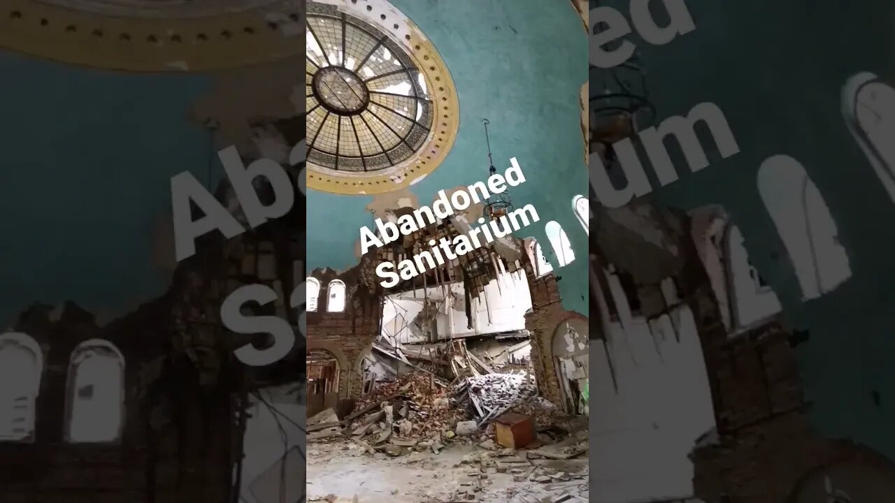 Incredible Decaying Dining Hall Inside an Abandoned Sanitarium!