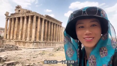 The best preserved temple of the Sun in ancient Rome, Baalbek.