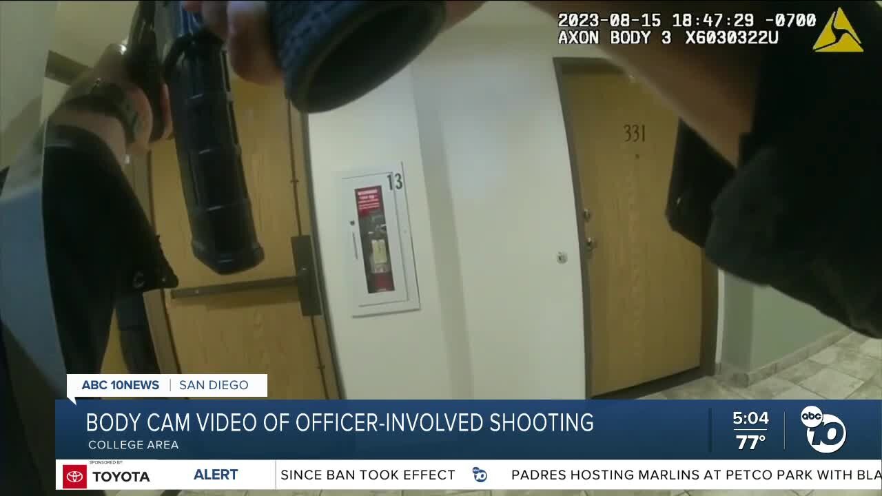 Body cam video of officer-involved shooting