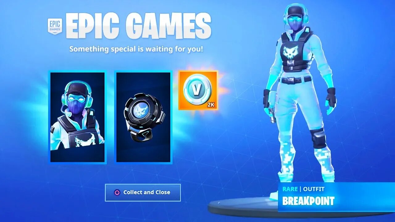 The NEW FREE VBUCKS SKIN BUNDLE in Fortnite..