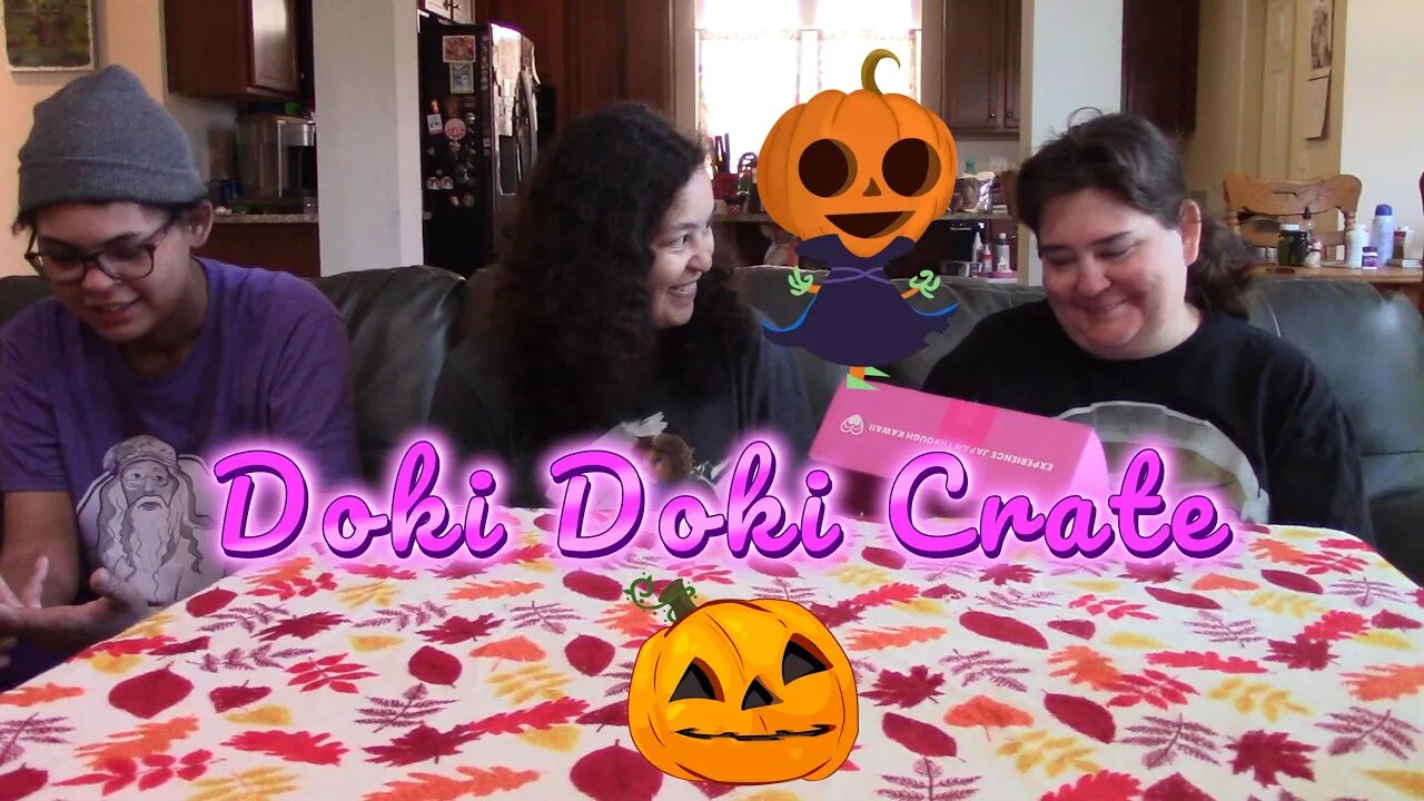 Doki Doki Crate Halloween October Unboxing 2022 🎃