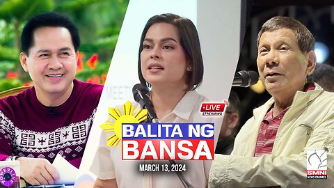 LIVE: Balita ng Bansa |March 13, 2024