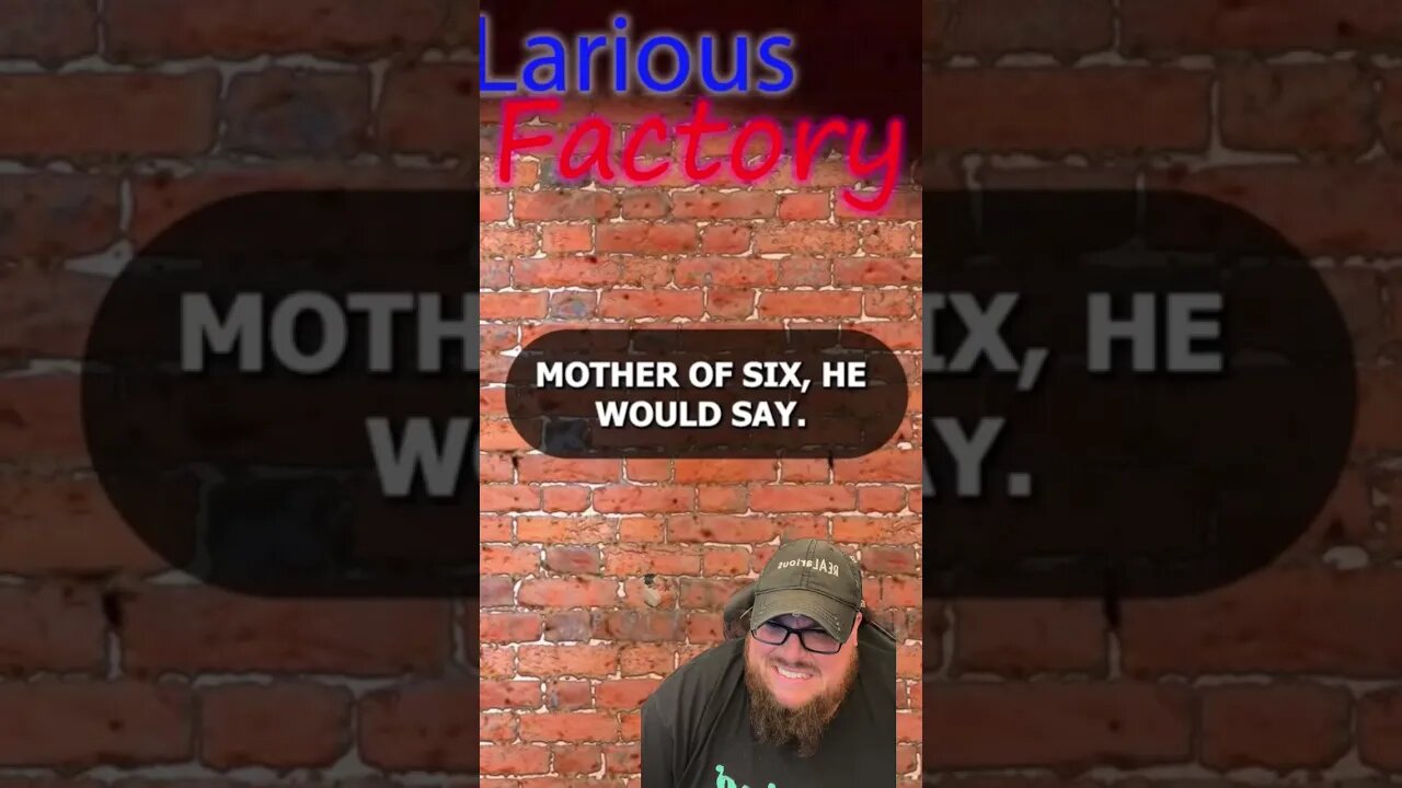 Joke on @REALariousFactory