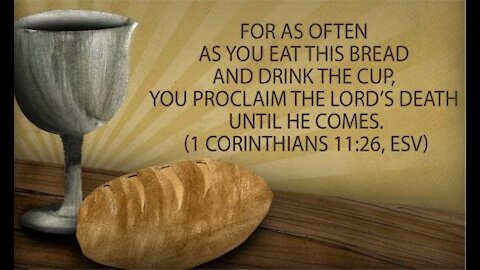 What Jesus Did For Me - Communion #38