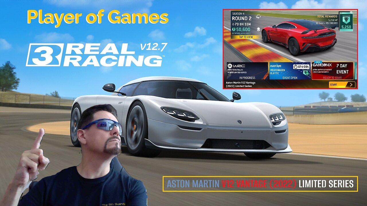 Player of Games: Real Racing 3 Update 12.7: ASTON MARTIN V12 VANTAGE (2022) LIMITED SERIES