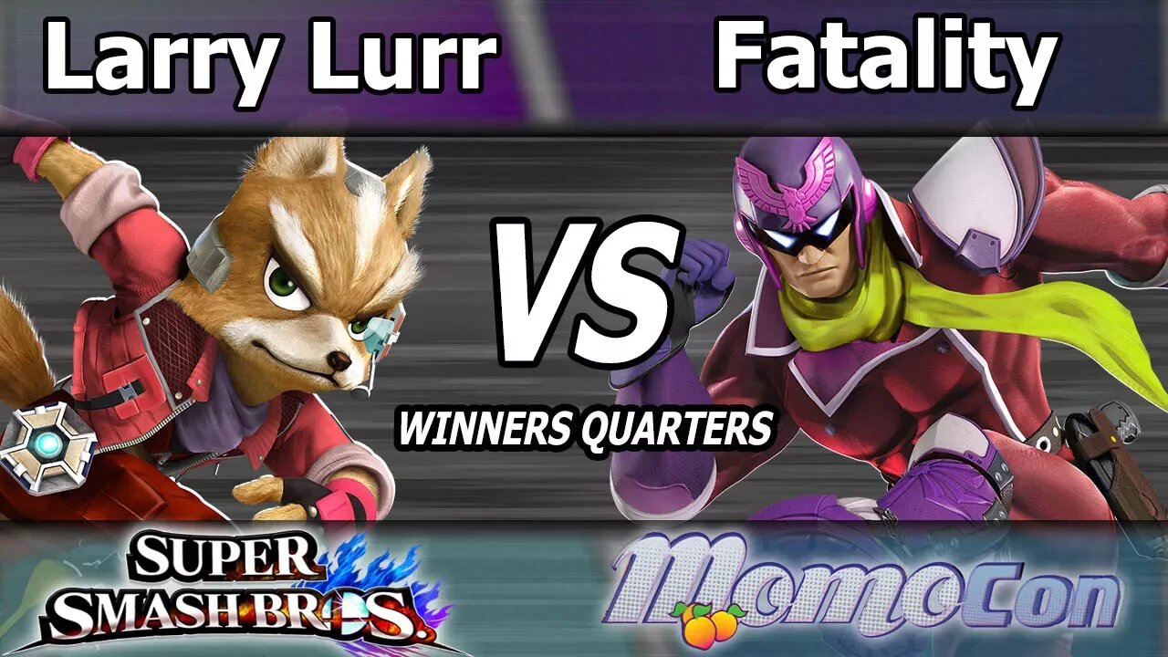 MSF|Larry Lurr (Fox) vs. YP|Fatality (C. Falcon) - Wii U Winners Quarters - Momocon 2017