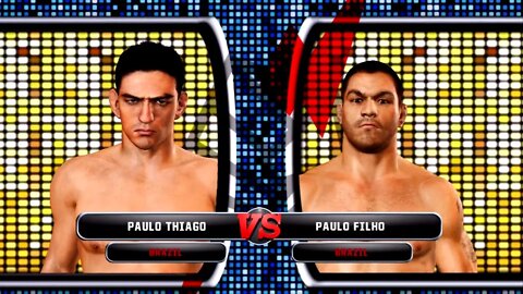 UFC Undisputed 3 Gameplay Paulo Filho vs Paulo Thiago (Pride)