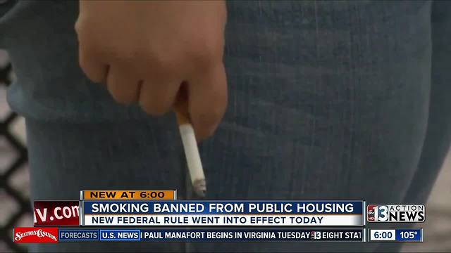 Smoking banned in publicly funded housing after new rule takes effect