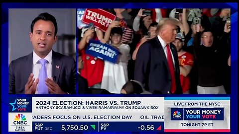 Vivek Ramaswamy Breaks Down Harris/Biden Vs Trump