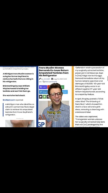 Victor Reacts: Michigan Transgender “Woman” Sues Ex-Boyfriend Over Amputated Testicles