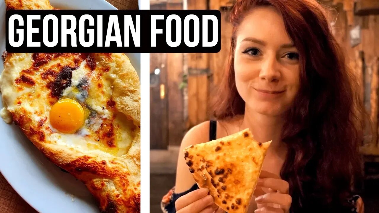 Trying GEORGIAN FOOD in TBILISI 🇬🇪 FINALLY travelling GEORGIA!