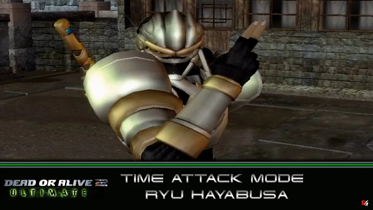 DEAD OR ALIVE 2: Ultimate - Time Attack Mode: Ryu Hayabusa