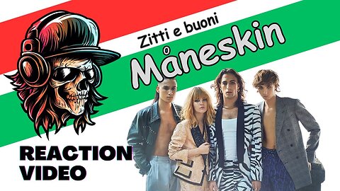 Måneskin - Zitti E Buoni - Reaction by a Rock Radio DJ