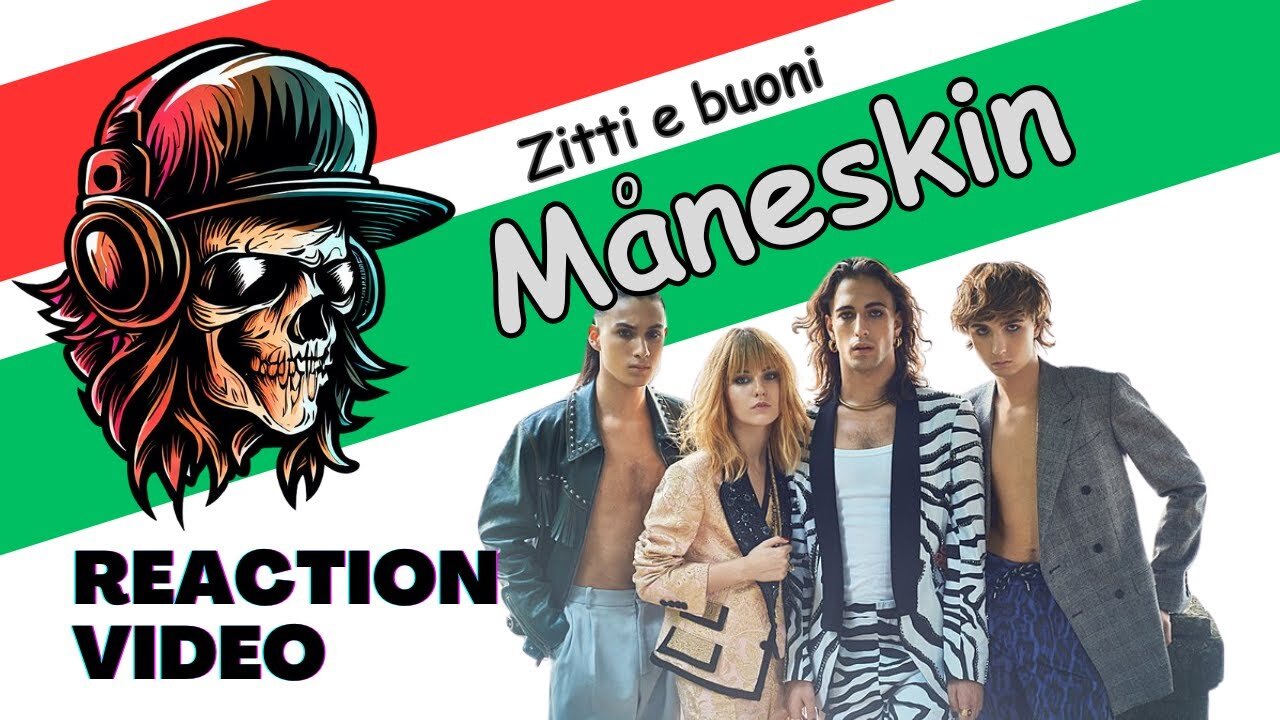 Måneskin - Zitti E Buoni - Reaction by a Rock Radio DJ